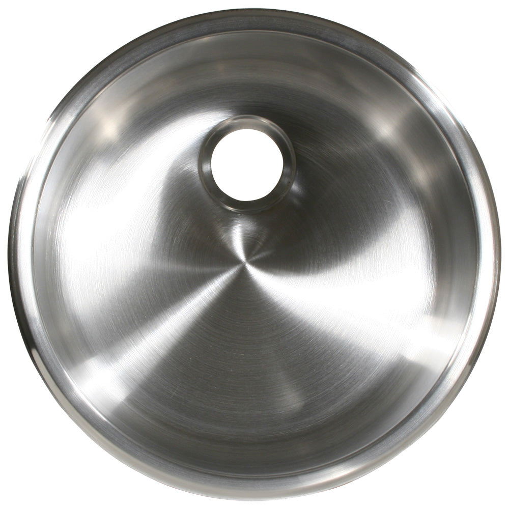 Scandvik 10242 SS Cylindrical Sink - (11-5/8" x 5") - Brushed Finish