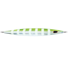 Williamson KSJ120UVGSZ Kensaki 120 Jig - 5.25" - 4.25oz - UV Green Sardine Zebra