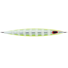 Williamson KSJ170UVCGZ Kensaki 170 Jig - 6" - 6oz - UV Chartreuse Glow Zebra