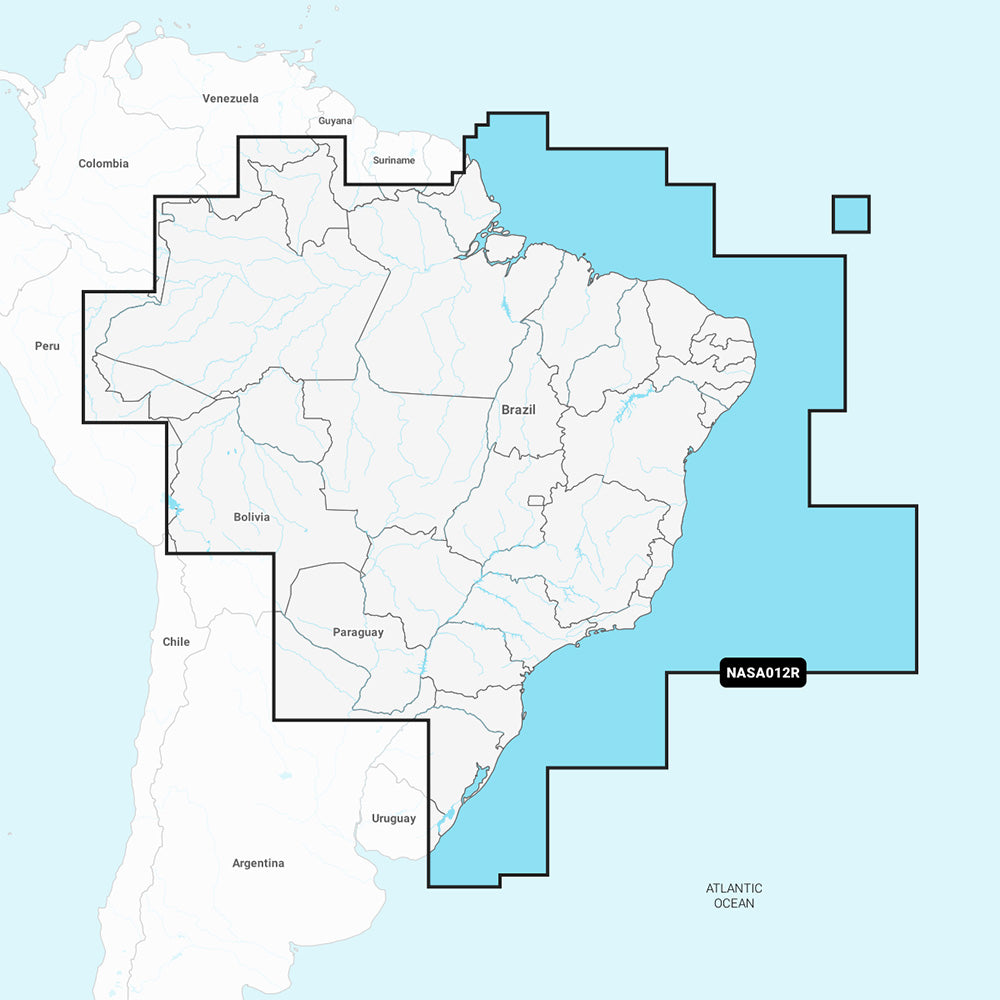 Navionics 010-C1461-30 NASA012R - Brazil - Navionics+