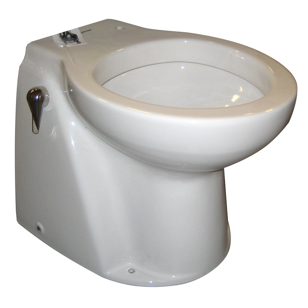 Raritan Atlantes Freedom w/Vortex-Vac - Household Style - White - Freshwater Solenoid - Smart Toilet Control - 12v AVHWF01203