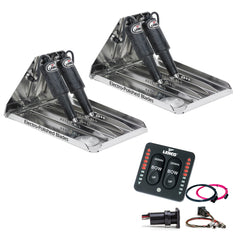 Lenco 19" x 14" Extreme Duty Performance Trim Tab Kit w/LED Indicator Switch Kit 12V RT19X14XDI