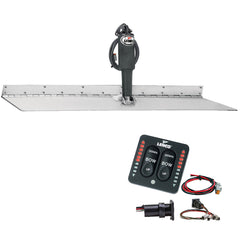 Lenco 12" x 30" Super Strong Trim Tab Kit w/LED Indicator Switch Kit 12V TT12X30SSI