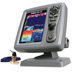 SI-TEX CVS-126 Dual Frequency Color Echo Sounder w/B744V Thru-Hull Transducer CVS-126744