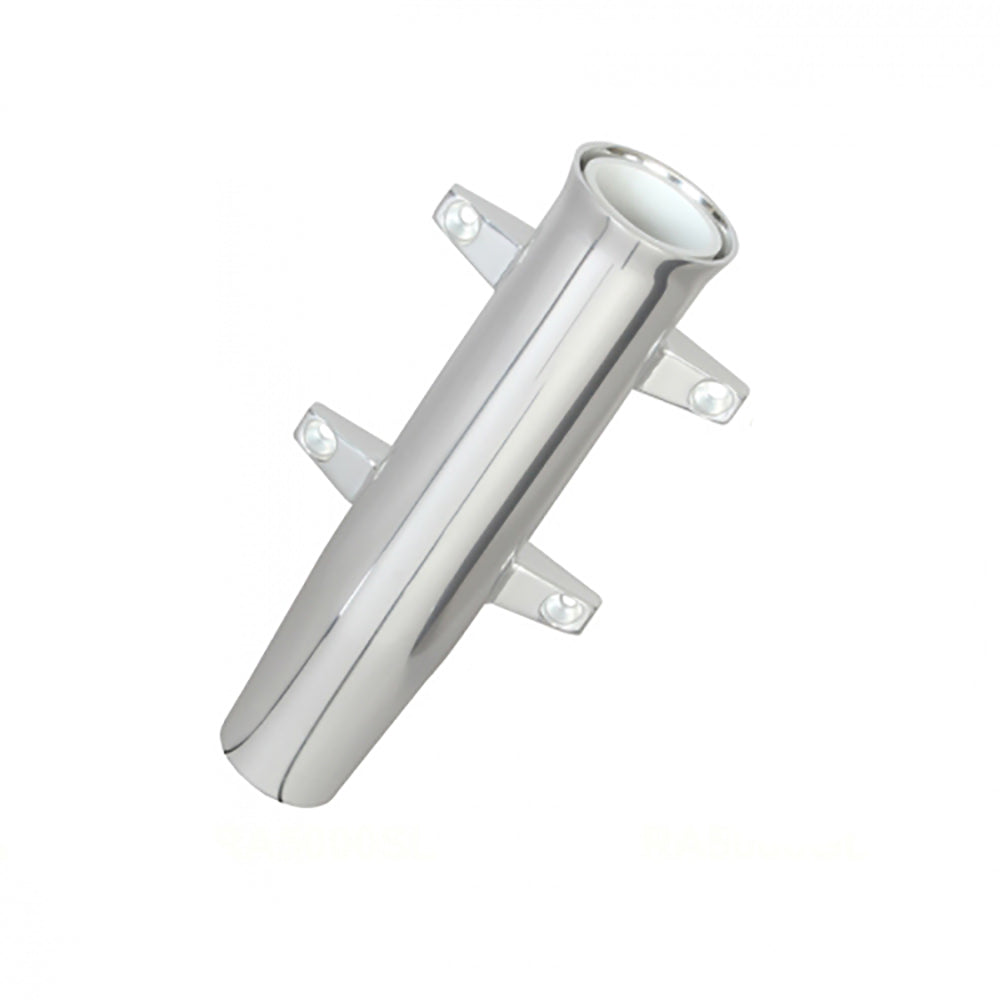 Lee's Aluminum Side Mount Rod Holder - Tulip Style - Silver Anodize RA5000SL