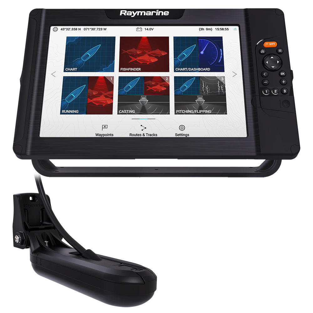 Raymarine Element 12 HV Combo w/HV-100 Transducer & Nav+ US & Canada Chart E70536-05-NAG