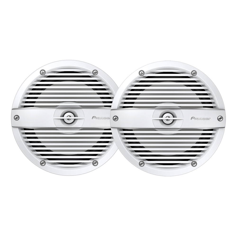 Pioneer TS-ME770FC 7.7" ME-Series Speakers - Classic White Grille Covers - 250W