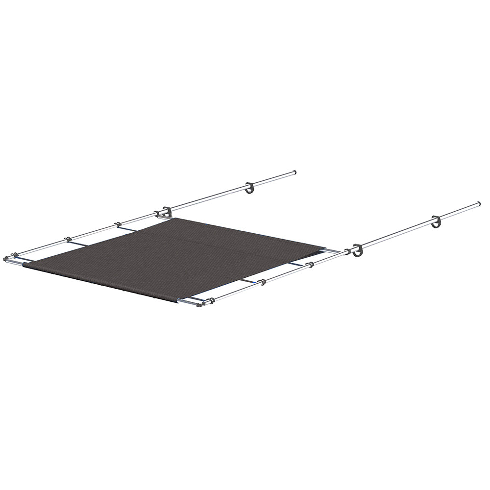 SureShade PTX Power Shade - 69" Wide - Stainless Steel - Grey 2021026260