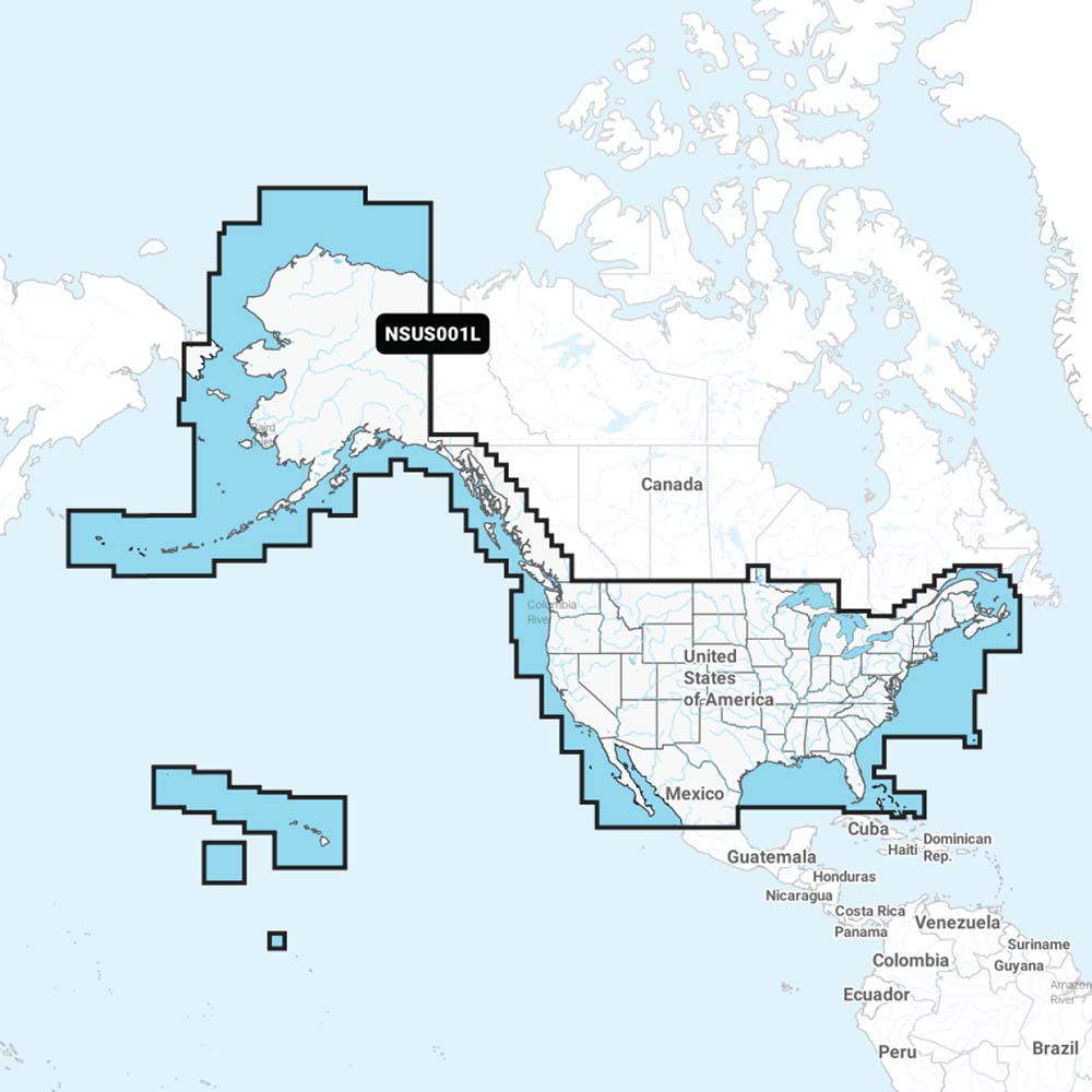 Garmin Navionics+ NSUS001L US & Coastal Canada 010-C1287-20