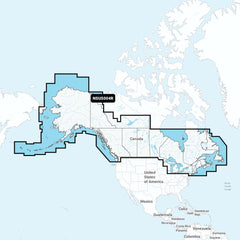 Garmin Navionics+ NSUS004R Canada & Alaska 010-C1288-20