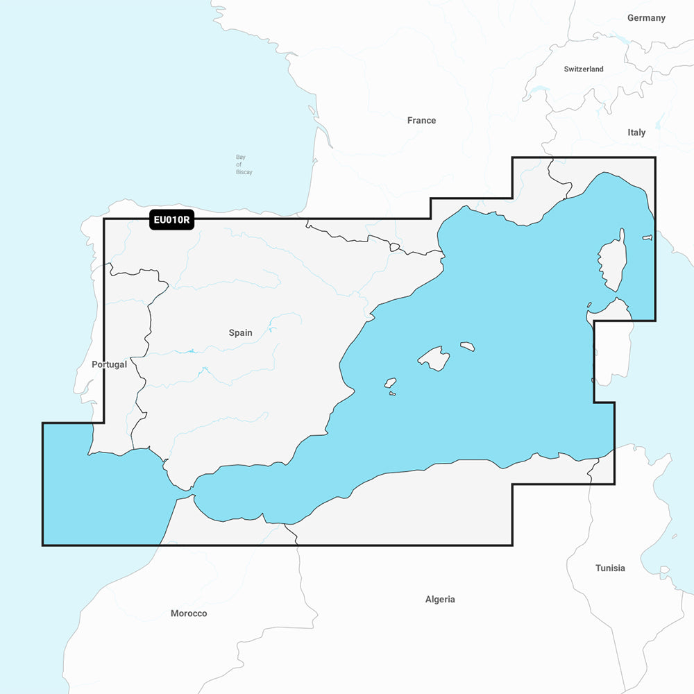 Garmin NVEU010R Spain, Mediterranean Coast - Marine Charts Garmin Navionics Vision+ 010-C1237-00