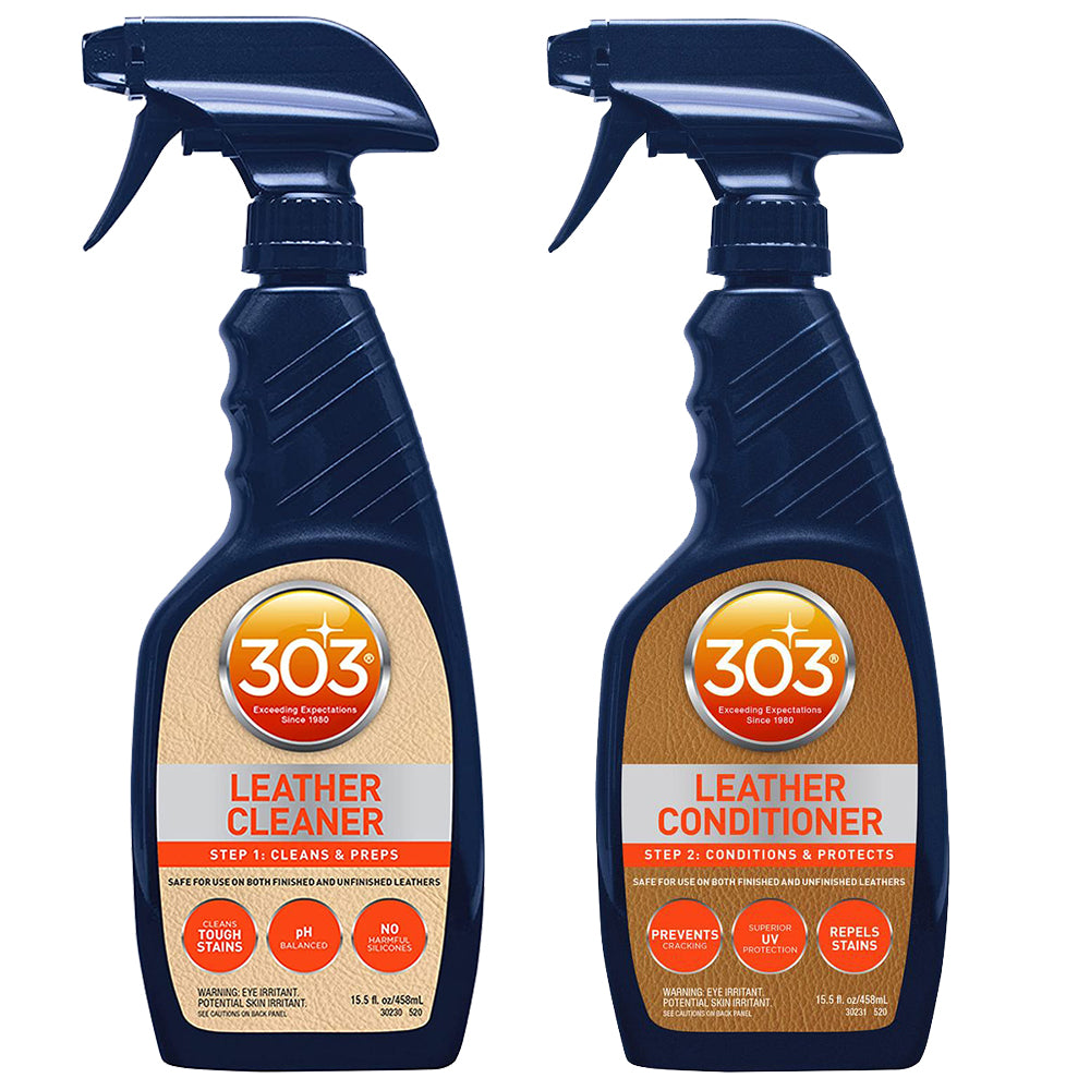 303 Leather Cleaner & Conditioner Kit 30228/30227KIT