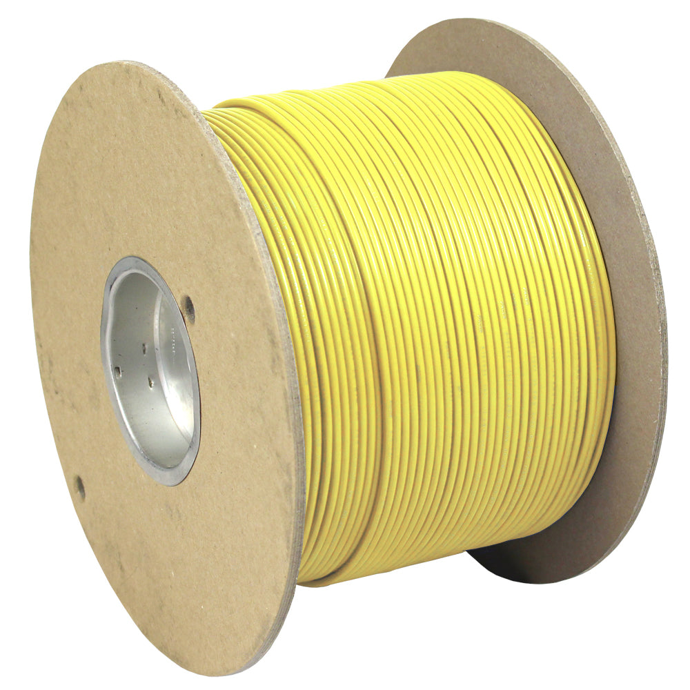 Pacer Yellow 18 AWG Primary Wire - 1,000' WUL18YL-1000