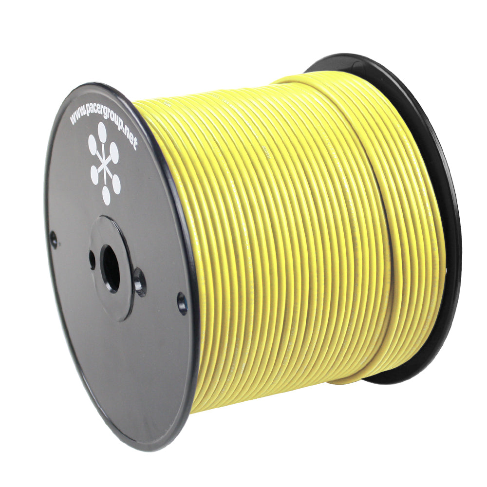 Pacer Yellow 10 AWG Primary Wire - 500' WUL10YW-500