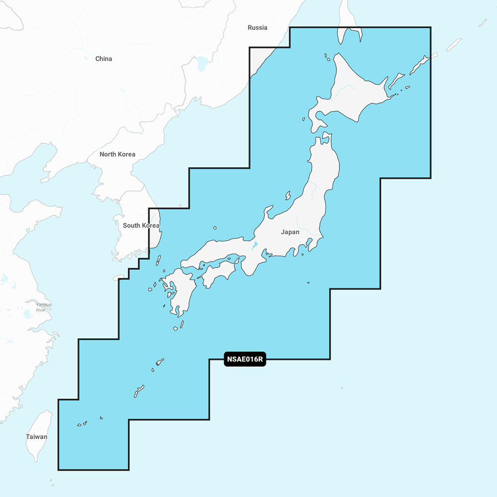 Garmin Navionics+ NSAE016R - Japan Lakes & Coastal - Marine Chart 010-C1215-20