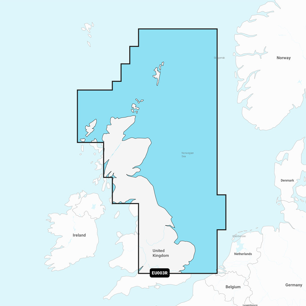 Garmin Navionics+ NSEU003R - Great Britain, Northeast Coast - Marine Chart 010-C1231-20