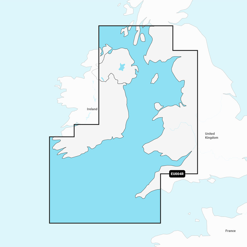 Garmin Navionics+ NSEU004R - Irish Sea - Marine Chart 010-C1232-20