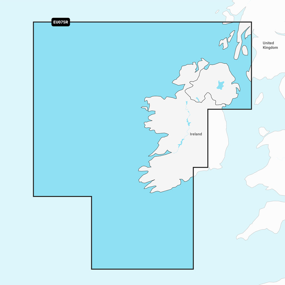 Garmin Navionics+ NSEU075R - Ireland, West Coast - Marine Chart 010-C1233-20