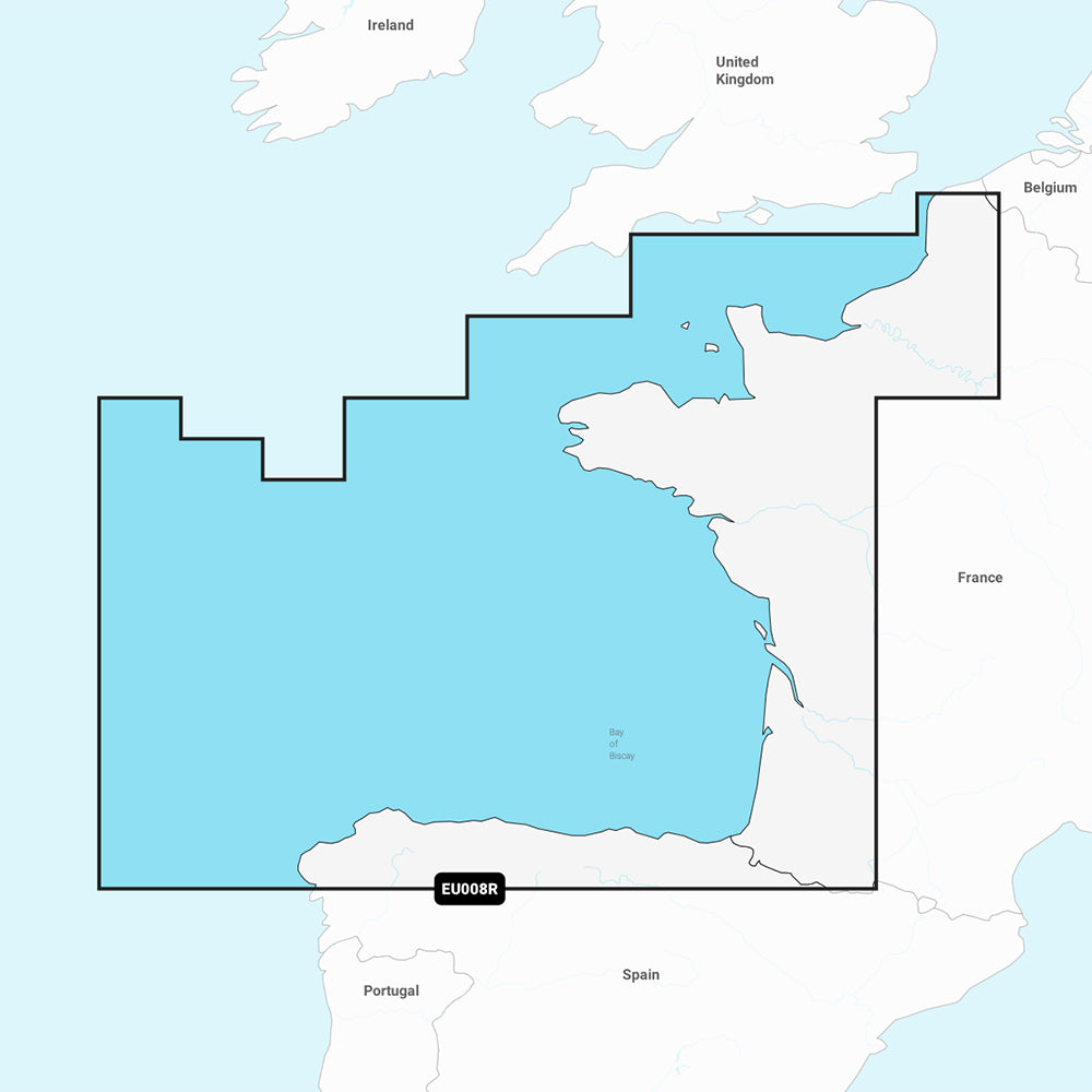 Garmin Navionics+ NSEU008R - Bay of Biscay - Marine Chart 010-C1235-20