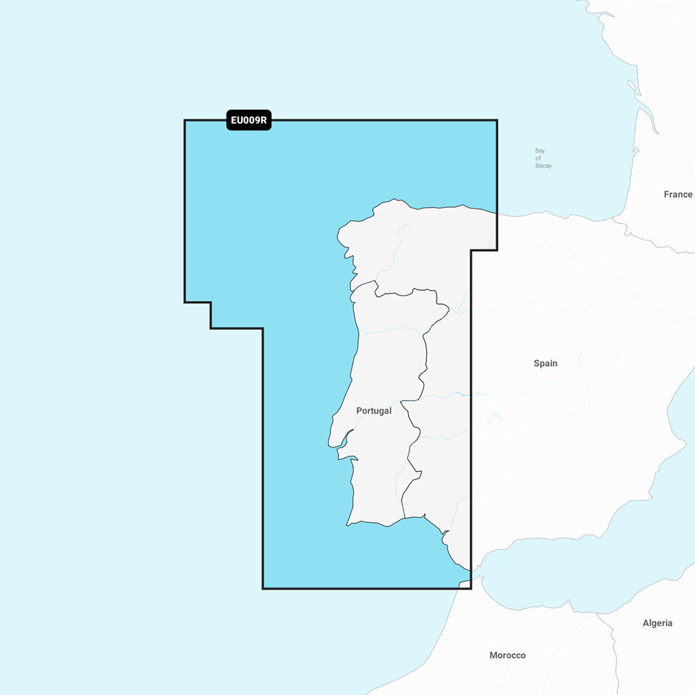 Garmin Navionics+ NSEU009R - Portugal & Spain, Northeast - Marine Chart 010-C1236-20