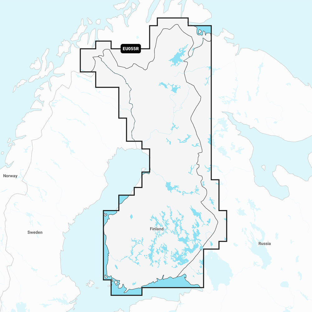 Garmin Navionics+ NSEU055R - Finland, Lakes & Rivers - Inland Marine Chart 010-C1254-20