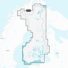 Garmin Navionics+ NSEU055R - Finland, Lakes & Rivers - Inland Marine Chart 010-C1254-20