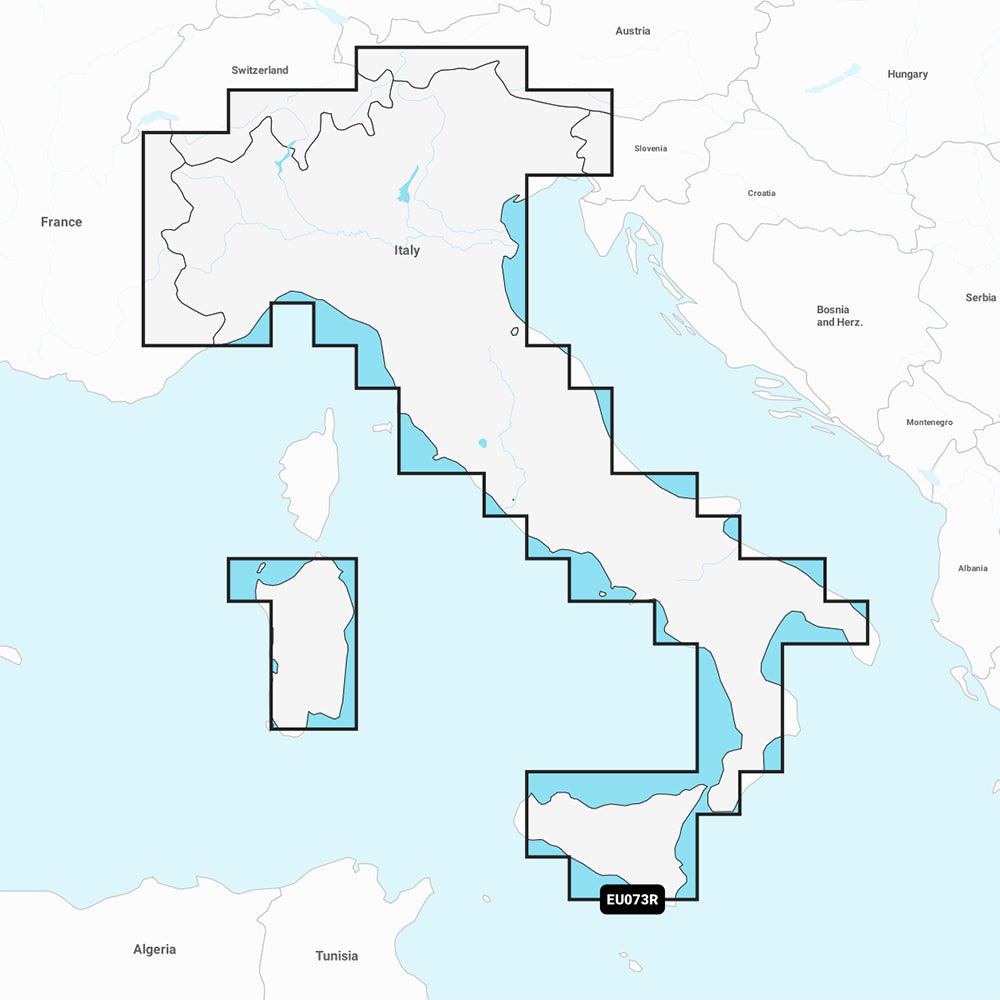 Garmin Navionics+ NSEU073R - Italy Lakes & Rivers - Marine Chart 010-C1268-20