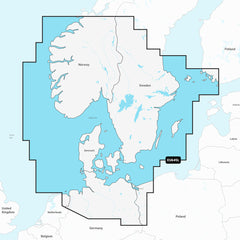 Garmin Navionics+ NSEU645L - Skagerrak & Kattegat - Marine Chart 010-C1274-20