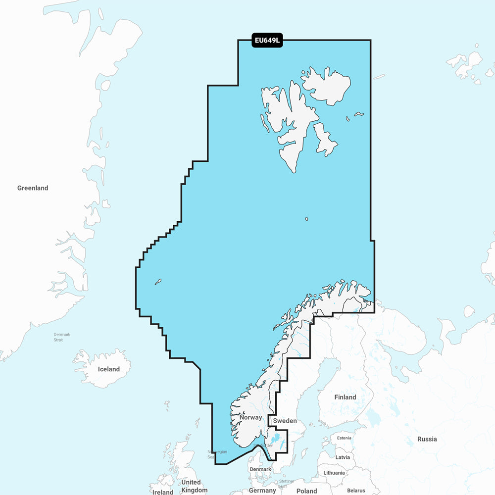 Garmin Navionics+ NSEU649L - Norway - Marine Chart 010-C1276-20