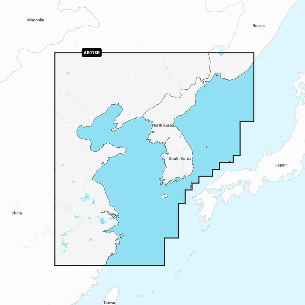 Garmin Navionics Vision+ NVAE018R - Yellow Sea- Marine Chart 010-C1216-00