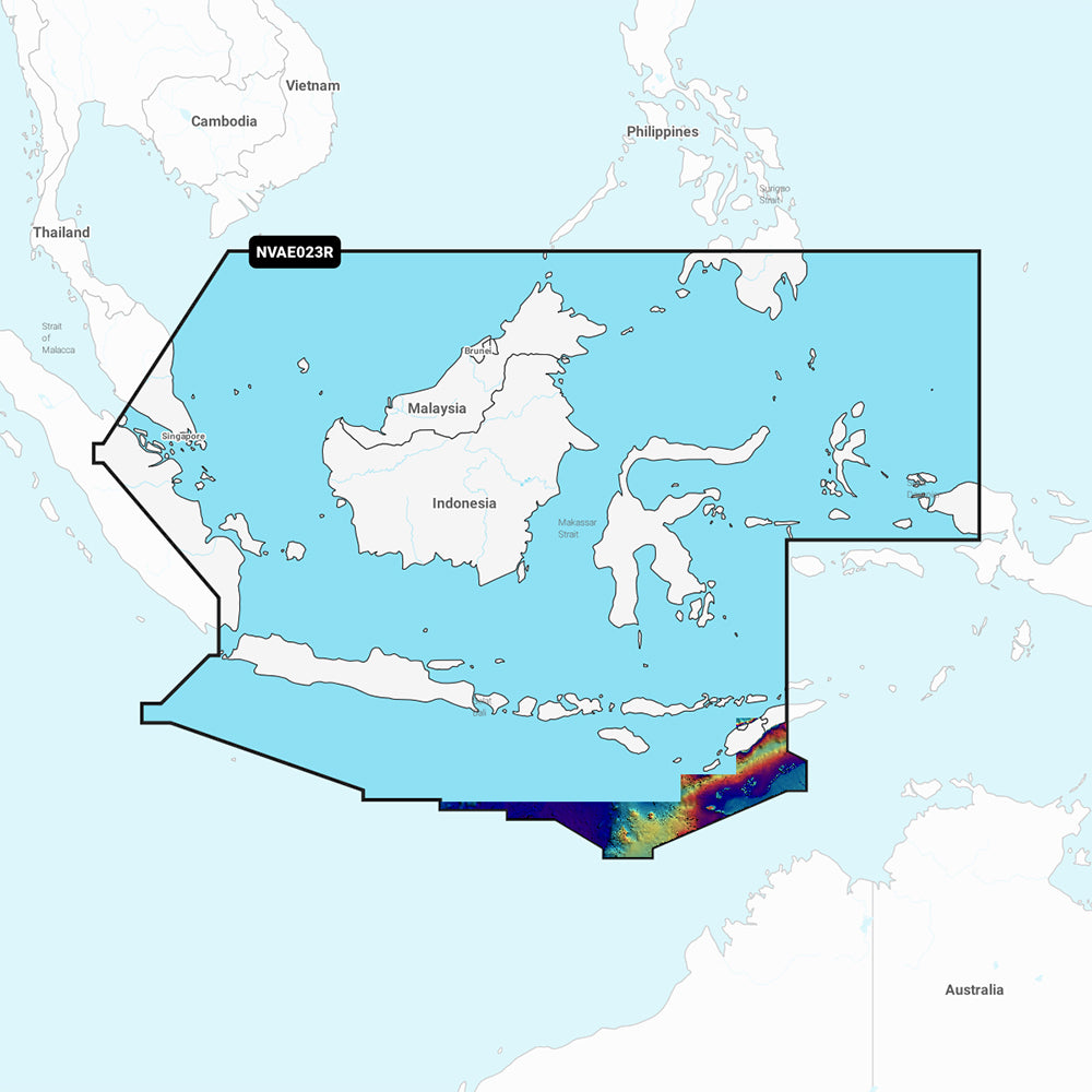 Garmin Navionics Vision+ NVAE023R - Java & Borneo - Marine Chart 010-C1221-00