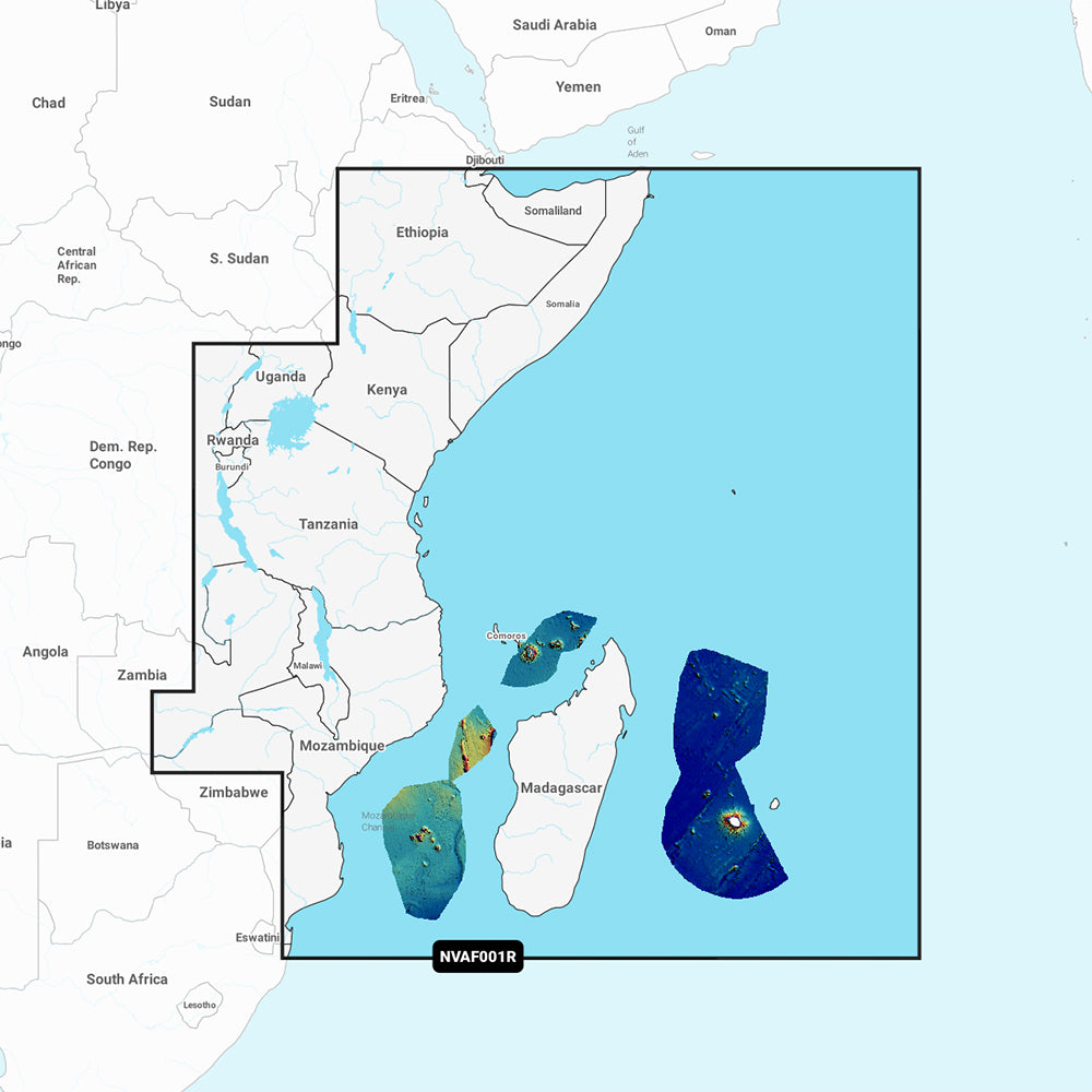 Garmin Navionics Vision+ NVAF001R - Africa, East - Marine Chart 010-C1224-00