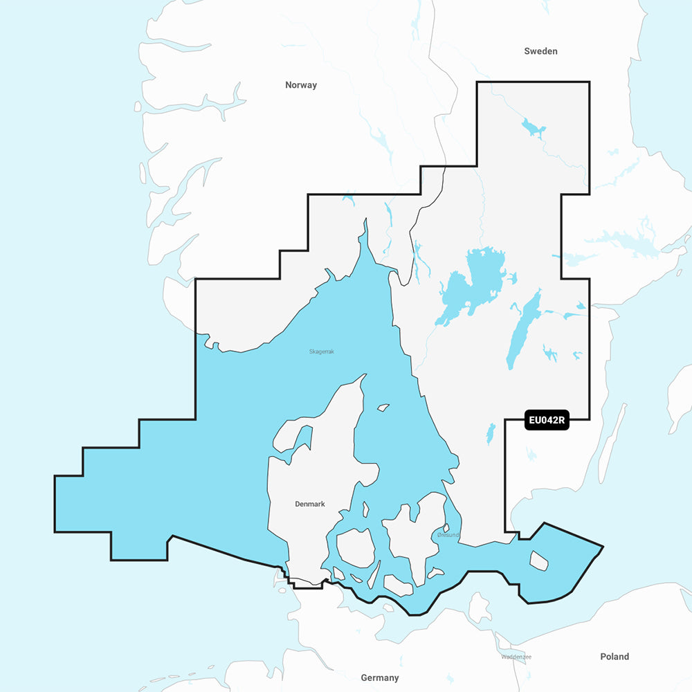 Garmin Navionics Vision+ NVEU042R - Oslo to Trelleborg - Marine Chart 010-C1245-00