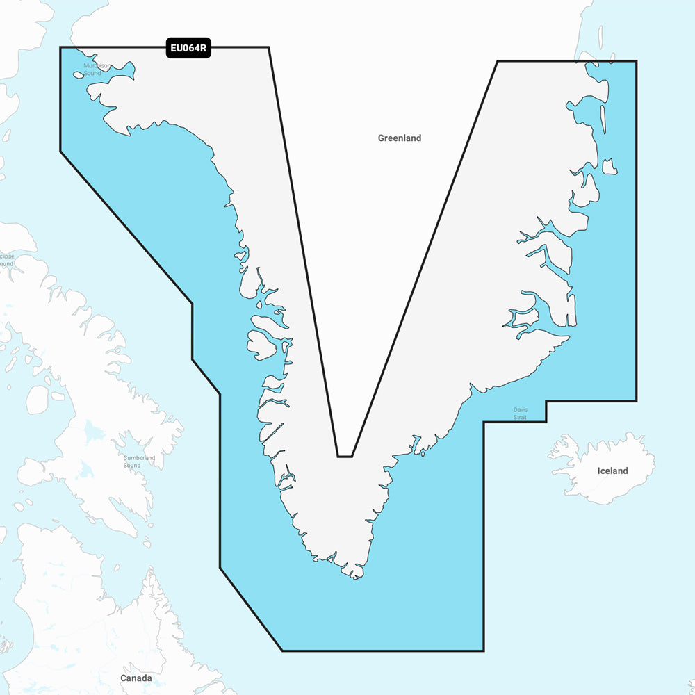 Garmin Navionics Vision+ NVEU064R - Greenland - Marine Chart 010-C1259-00