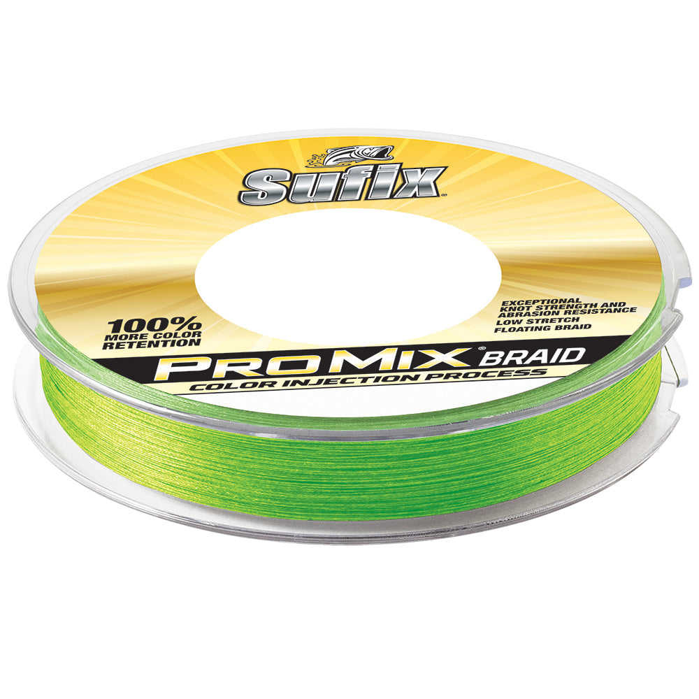 Sufix ProMix Braid - 30lb - Neon Lime - 300 yds 630-130L