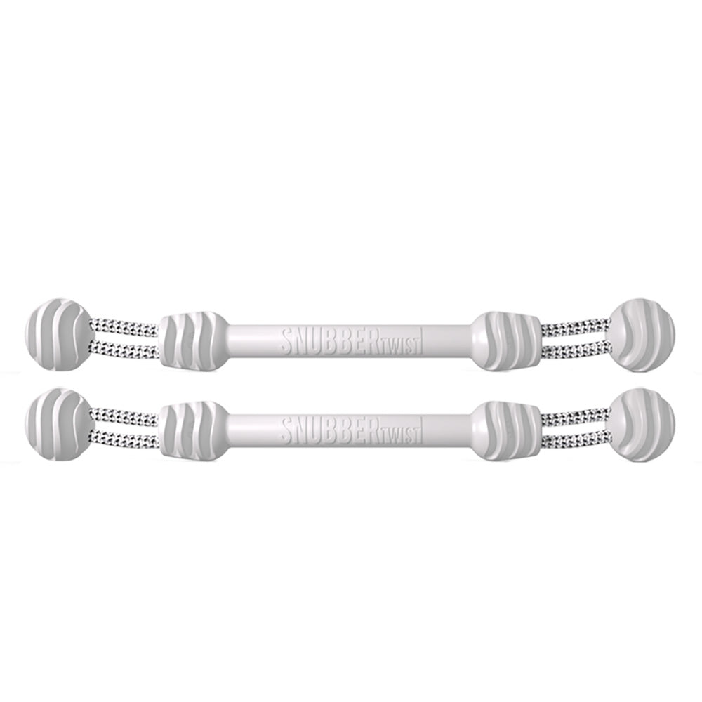 Snubber - Cumulus White Snubber Twist - Pair S61208