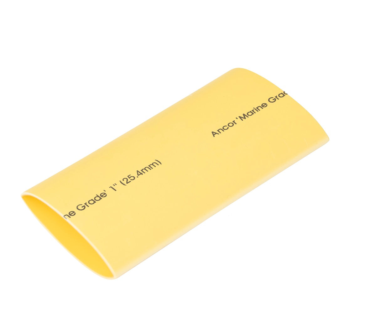 Ancor ANC307948 1" x 48" Yellow Heat Shrink Tubing