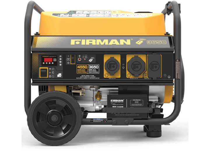 Firman P03608 Gas Powered 4550/3650 Watt Extend Run Portable Remote Start Generator W/Wheel Kit Carb Compliant