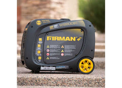 Firman W03083 Remote Start Gas Powered 3300/3000 Watt Whisper Series Extended Run Time Inverter Generator