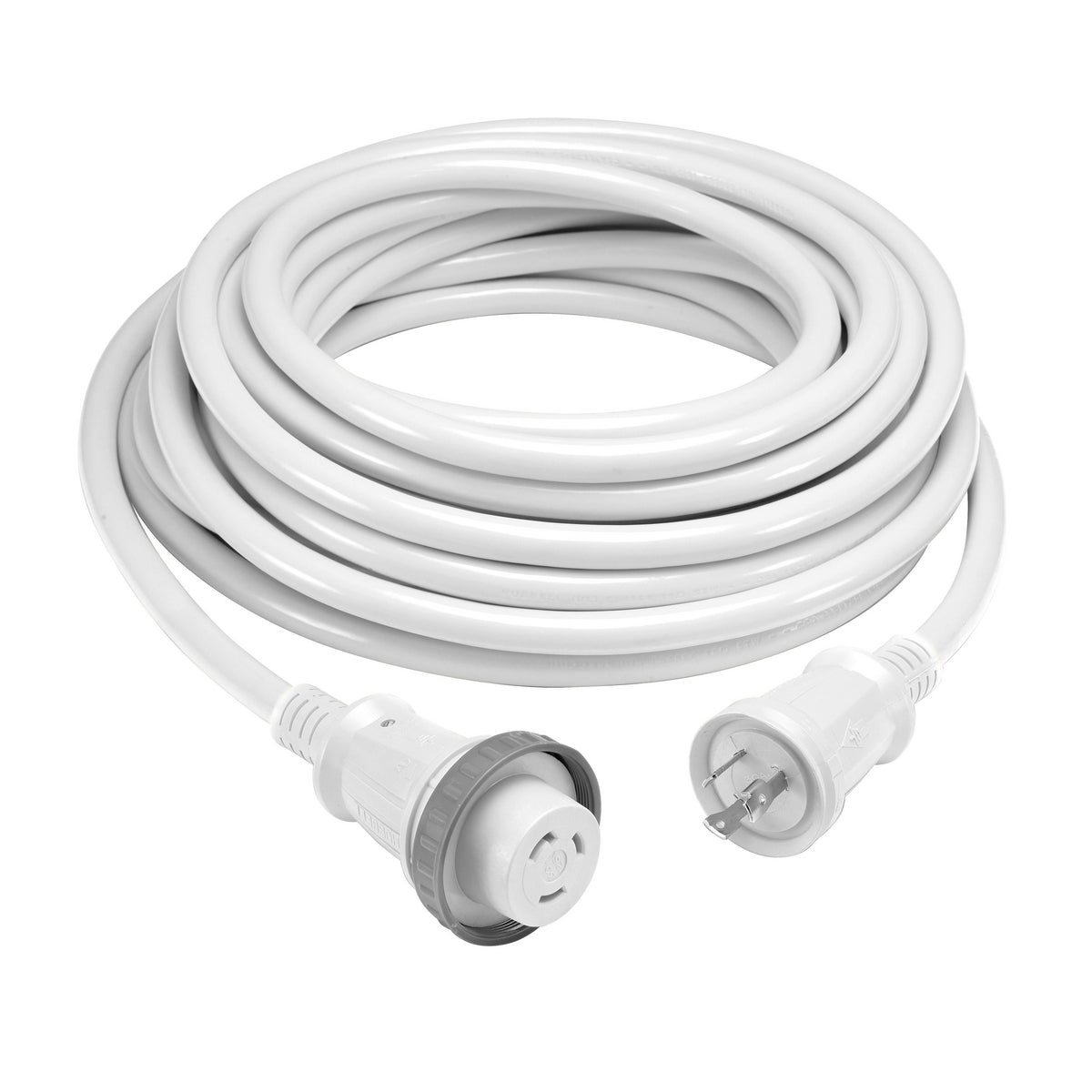 Hubbell HUBHBL61CM03WLED 30 Amp 25 Foot Cordset With LED White