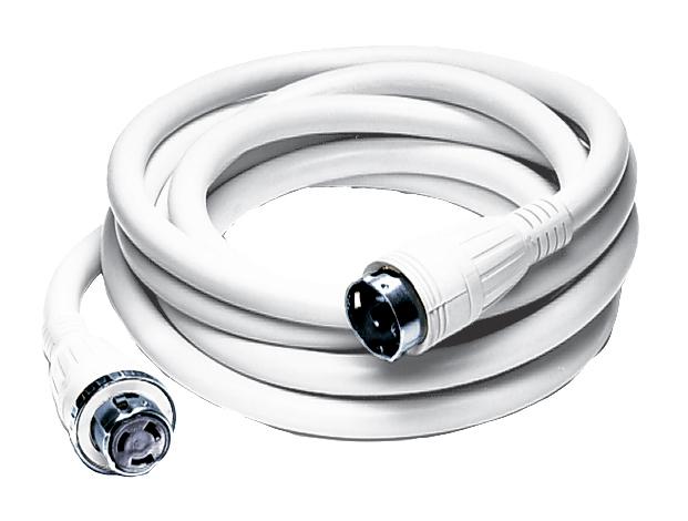 Hubbell HUBHBL61CM52W 50A 250V 50 Foot White Shore Cord