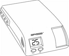 Hayes 81790 Genesis Digital Proportional Brake Controller 3axis Accelerometer Single To Quad Axles