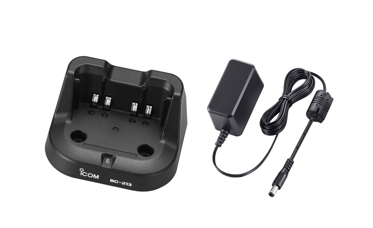 Icom BC213 Rapid Charger with BC123SA 110v Adapter