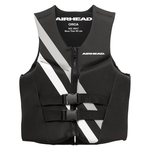 Airhead 1007507BBK Orca Neolite Kwik-Dry Life Vest, XS, Black/White