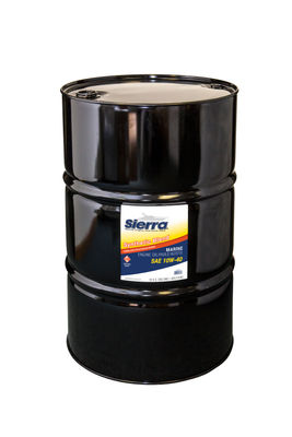 Sierra 10W40 FCW 4-Cycle Outboard Synthetic Blend Oil, 55 Gal. Drum 1895517