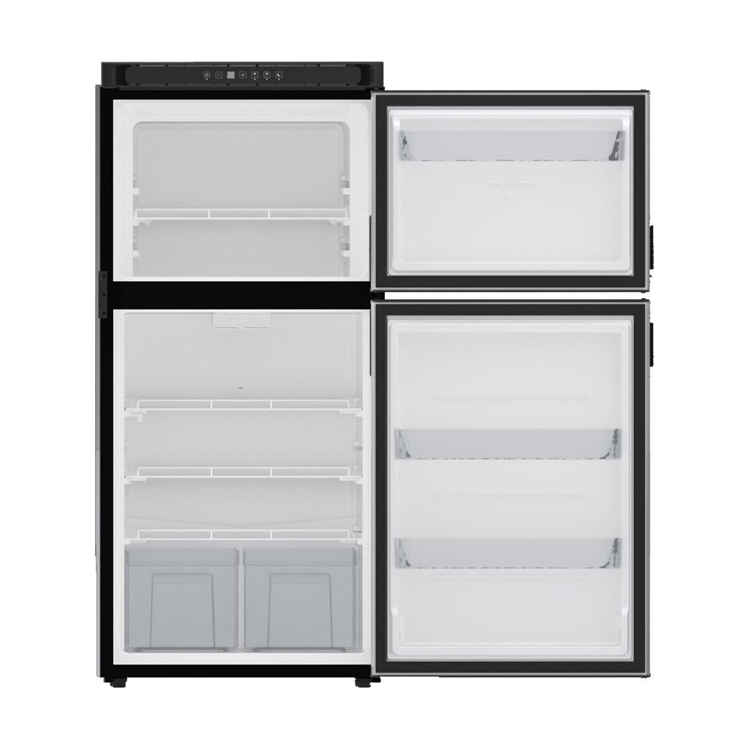 Norcold N8DCBKR 12VDC Refrigerator, 8 Cu. Ft. Black