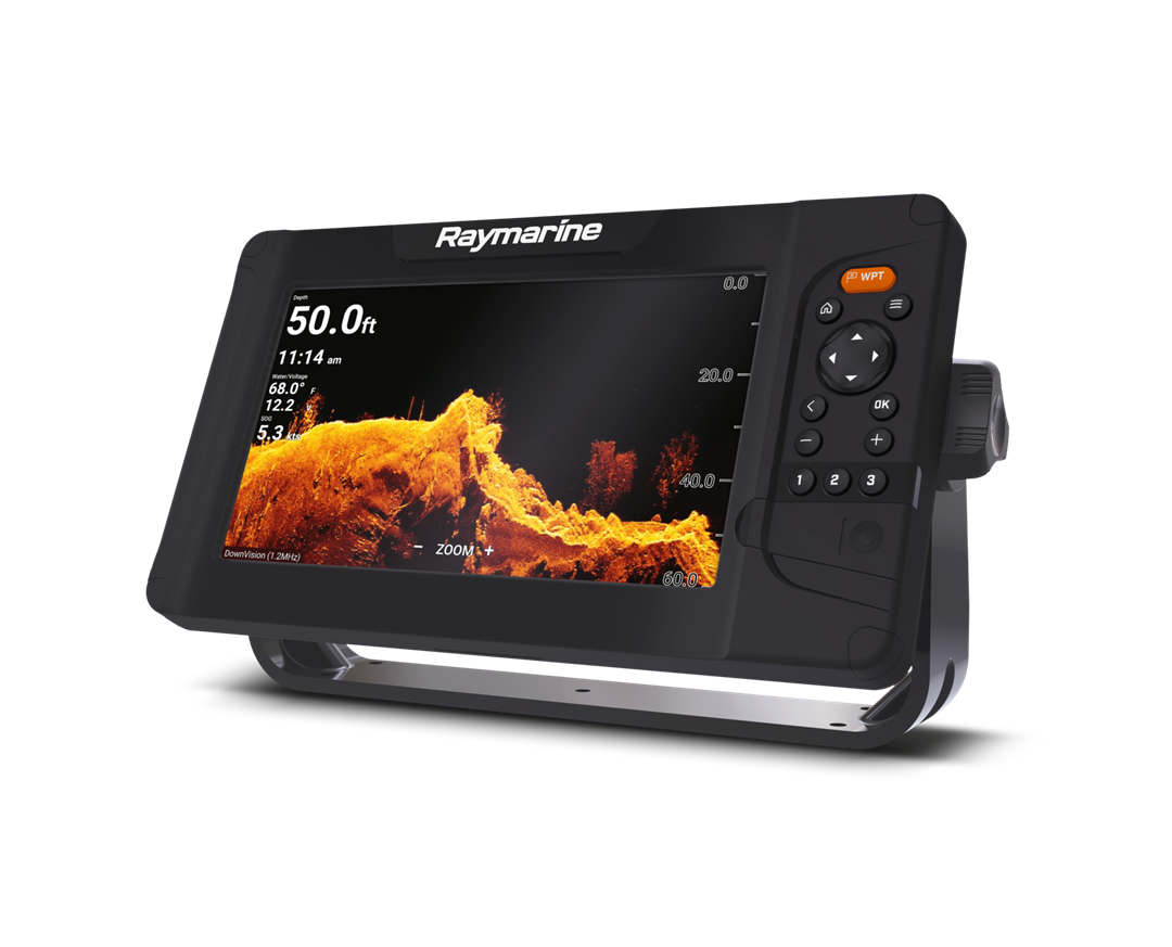 Raymarine E7053405NAG Element Sonar/GPS Multi Function Display w/HV-100 Transom Transducer & Navionics Nav+ US & Canada Chart, 9",