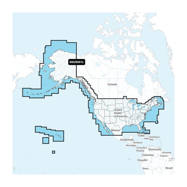 Garmin 010C128720 Navionics+ Chart, U.S. & Coastal Canada