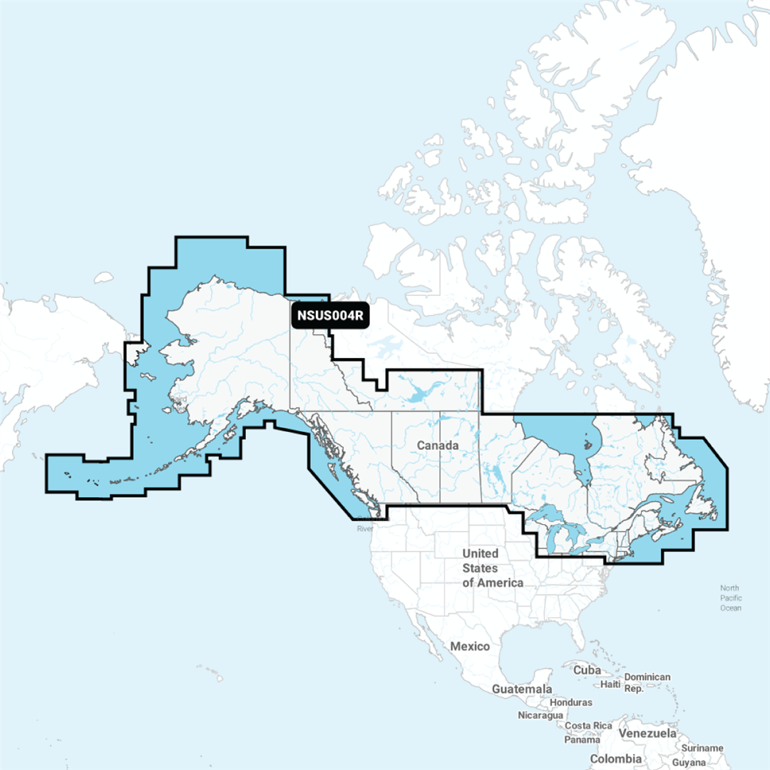 Garmin 010C128820 Navionics+ Chart, Canada & Alaska