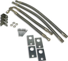 TireMinder 16-19.5 Inch Braided Steel Valve Extender Kit for